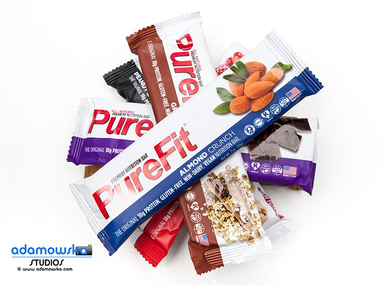 PureFit Nutrition Bars - High Protein Gluten-Free Vegan Nutrition Bars